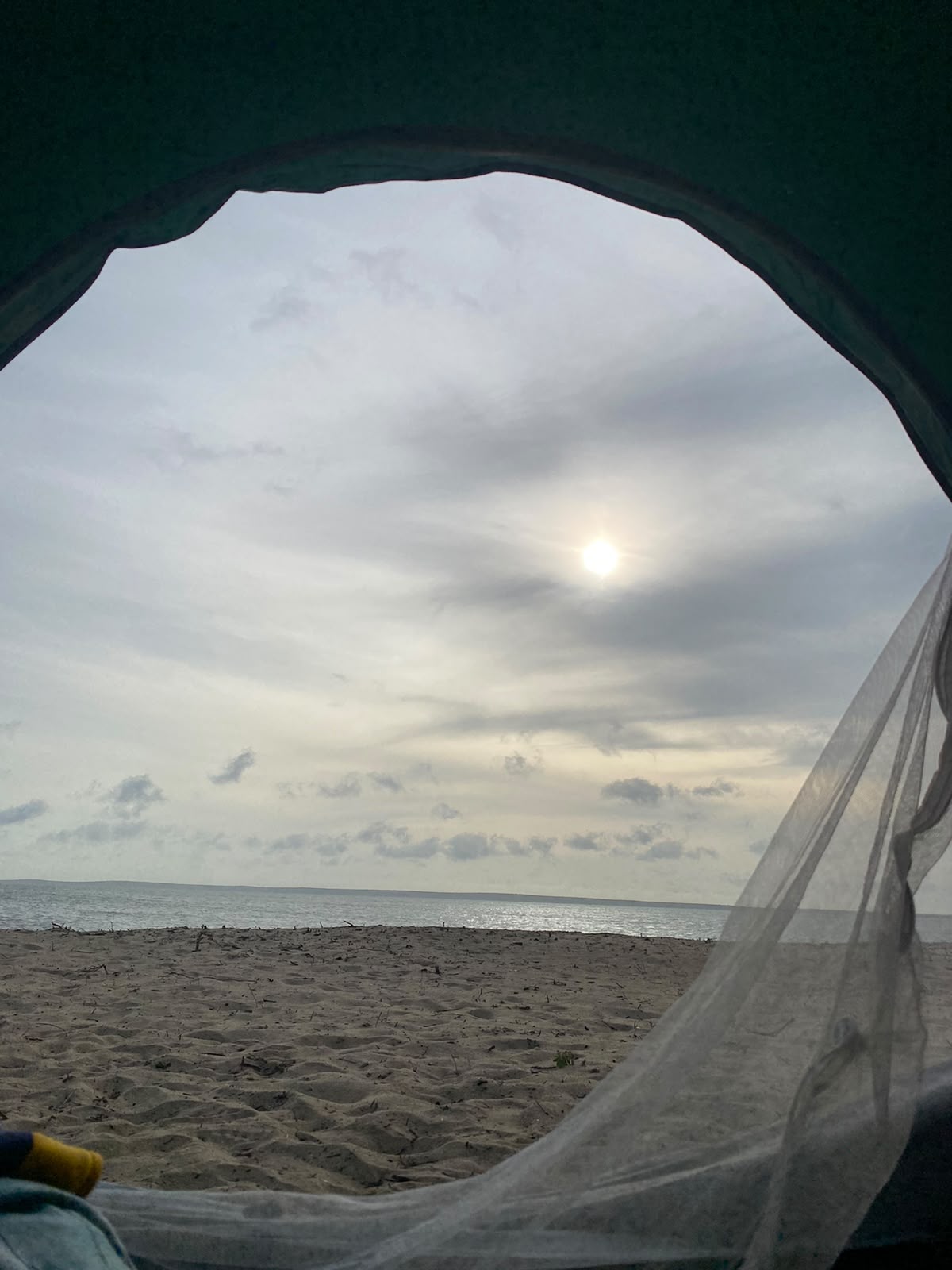 Camp tents set up for kite trip riders – kitesurfing in Kalpitiya, Sri Lanka (photo 15)